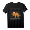 Ugly Christmas Faultier T-Shirt - Lustiges Weihnachtsmotiv für Faultier-Fans und humorvolle Feiertagsmode