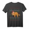 Ugly Christmas Faultier T-Shirt - Lustiges Weihnachtsmotiv für Faultier-Fans und humorvolle Feiertagsmode