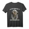 Lustiges Katzen Kaffee T-Shirt - Sarkastisches Spruchshirt für Morgenmuffel, Langschläfer & Katzenliebhaber als Geschenkidee