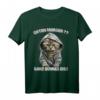 Lustiges Katzen Kaffee T-Shirt - Sarkastisches Spruchshirt für Morgenmuffel, Langschläfer & Katzenliebhaber als Geschenkidee