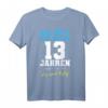 Als Gott Mich Schuf 13 Jahre Jungen Mädchen Geburtstags T-Shirt – Perfektes Outfit und Geschenk zum 13. Geburtstag für Jungen und Mädchen