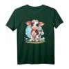 Niedliches Kalb Kinder T-Shirt – Lustiges Tiermotiv für Jungen und Mädchen, perfektes Geschenk zu Weihnachten, Geburtstag & 4. Juli