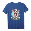 Niedliches Kalb Kinder T-Shirt – Lustiges Tiermotiv für Jungen und Mädchen, perfektes Geschenk zu Weihnachten, Geburtstag & 4. Juli