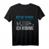 New York ich komme USA Geschenk T-Shirt - Perfekte Geschenkidee für Reisende, New York Fans und Patriotische Amerikaner zu Weihnachten, Geburtstag oder 4. Juli