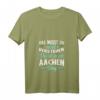 Damen Aachen Ding T-Shirt mit V-Ausschnitt - Stolz auf die Stadt Aachen, perfektes Geschenk & Andenken für Liebhaber