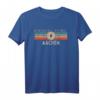 Vintage Aachen Kompass Retro Heimatstadt T-Shirt – Perfektes Geschenk für Aachener und Stadtliebhaber im Retro-Design