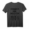 Gefangener Aachen - Gefängnis Kostüm Inmate Knasti für Fasching, Karneval & Partys - Lustiges Knast T-Shirt für Herren