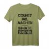 Gefangener Aachen - Gefängnis Kostüm Inmate Knasti für Fasching, Karneval & Partys - Lustiges Knast T-Shirt für Herren
