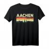 Mein Aachen Skyline Deutschland Heimat Stadt T-Shirt – Stolzes Souvenir & Geschenk für Aachener, Urlauber & Freunde