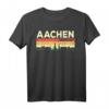 Mein Aachen Skyline Deutschland Heimat Stadt T-Shirt – Stolzes Souvenir & Geschenk für Aachener, Urlauber & Freunde