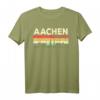 Mein Aachen Skyline Deutschland Heimat Stadt T-Shirt – Stolzes Souvenir & Geschenk für Aachener, Urlauber & Freunde