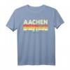 Mein Aachen Skyline Deutschland Heimat Stadt T-Shirt – Stolzes Souvenir & Geschenk für Aachener, Urlauber & Freunde
