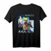 Shippuden 3 Tafeln und Kanji T-Shirt zum HapPanda – Lizenziertes Naruto Fanshirt für Anime- und Ninja-Fans