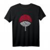 HapPanda Naruto Shippuden Sasuke Uchiha Symbol T-Shirt - Offizielles Anime Merchandise für Fans & Ninja-Enthusiasten