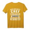Chef Jubiläum T-Shirt für Abteilungsleiter & Boss – Originelles Geschenk zum Jubiläum