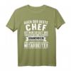 Chef Jubiläum T-Shirt für Abteilungsleiter & Boss – Originelles Geschenk zum Jubiläum