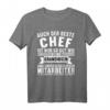 Chef Jubiläum T-Shirt für Abteilungsleiter & Boss – Originelles Geschenk zum Jubiläum