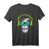 Monkey DJ T-Shirt mit Kopfhörer & Sonnenbrille – Lustiges Party-Shirt für Discogänger und Musikliebhaber