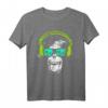 Monkey DJ T-Shirt mit Kopfhörer & Sonnenbrille – Lustiges Party-Shirt für Discogänger und Musikliebhaber