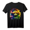 Monkey DJ mit Kopfhörer & Sonnenbrille | Lustiges Party T-Shirt für Disco, Club & Après-Ski
