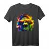 Monkey DJ mit Kopfhörer & Sonnenbrille | Lustiges Party T-Shirt für Disco, Club & Après-Ski
