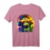 Monkey DJ mit Kopfhörer & Sonnenbrille | Lustiges Party T-Shirt für Disco, Club & Après-Ski