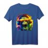 Monkey DJ mit Kopfhörer & Sonnenbrille | Lustiges Party T-Shirt für Disco, Club & Après-Ski
