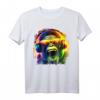 Monkey DJ mit Kopfhörer & Sonnenbrille | Lustiges Party T-Shirt für Disco, Club & Après-Ski