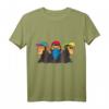 3 Affen Graffiti Design T-Shirt - Lustiges Comic Style Outfit mit Affen, der nichts hört, sieht und spricht – Perfektes Geschenk für Fans von Graffiti, Comics & Humor