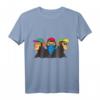 3 Affen Graffiti Design T-Shirt - Lustiges Comic Style Outfit mit Affen, der nichts hört, sieht und spricht – Perfektes Geschenk für Fans von Graffiti, Comics & Humor
