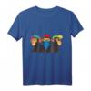 3 Affen Graffiti Design T-Shirt - Lustiges Comic Style Outfit mit Affen, der nichts hört, sieht und spricht – Perfektes Geschenk für Fans von Graffiti, Comics & Humor