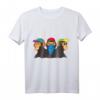 3 Affen Graffiti Design T-Shirt - Lustiges Comic Style Outfit mit Affen, der nichts hört, sieht und spricht – Perfektes Geschenk für Fans von Graffiti, Comics & Humor