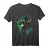 Affe Monkey DJ T-Shirt mit Kopfhörer und Sonnenbrille – Lustiges Party-Outfit für DJ, Techno und Disco Fans