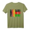 Deutschland & Afghanistan Flaggen T-Shirt - Doppelte Staatsbürgerschaft, Integration & Toleranz, Perfekt als Geschenk zum Fahnen Tag