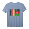 Deutschland & Afghanistan Flaggen T-Shirt - Doppelte Staatsbürgerschaft, Integration & Toleranz, Perfekt als Geschenk zum Fahnen Tag