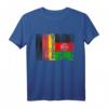 Deutschland & Afghanistan Flaggen T-Shirt - Doppelte Staatsbürgerschaft, Integration & Toleranz, Perfekt als Geschenk zum Fahnen Tag