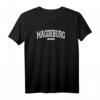 Magdeburg College T-Shirt – Stylisches Stadt-Print Souvenir & Geschenkidee für Magdeburg-Fans zu Geburtstag & Weihnachten