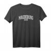 Magdeburg College T-Shirt – Stylisches Stadt-Print Souvenir & Geschenkidee für Magdeburg-Fans zu Geburtstag & Weihnachten