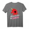 HapPanda T-Shirt - Klassisch geschnitten mit doppeltem Saum, Perfekt für den besonderen Tag