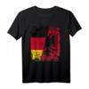 Albanien Deutschland Flagge T-Shirt für Damen, Herren & Kinder | Nationalstolz, Kultur & Reise