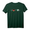 Algerien Deutschland Herzschlag T-Shirt – Flaggen-Design für Algerier in Deutschland, Landestolz & Kulturelle Verbundenheit