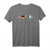 Algerien Deutschland Herzschlag T-Shirt – Flaggen-Design für Algerier in Deutschland, Landestolz & Kulturelle Verbundenheit
