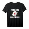 Doppelkopf Fuchs gefangen Kartenspiel T-Shirt – Perfekt als Geschenk für Doppelkopf-Fans zum Geburtstag oder Weihnachten