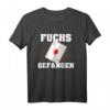 Doppelkopf Fuchs gefangen Kartenspiel T-Shirt – Perfekt als Geschenk für Doppelkopf-Fans zum Geburtstag oder Weihnachten