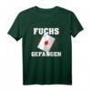 Doppelkopf Fuchs gefangen Kartenspiel T-Shirt – Perfekt als Geschenk für Doppelkopf-Fans zum Geburtstag oder Weihnachten
