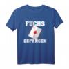 Doppelkopf Fuchs gefangen Kartenspiel T-Shirt – Perfekt als Geschenk für Doppelkopf-Fans zum Geburtstag oder Weihnachten