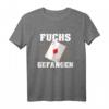 Doppelkopf Fuchs gefangen Kartenspiel T-Shirt – Perfekt als Geschenk für Doppelkopf-Fans zum Geburtstag oder Weihnachten