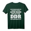 Herren Unterschätze niemals einen alten Mann DDR T-Shirt - Nostalgie & Humor aus Ostdeutschland als Geschenk für DDR Fans & Nostalgiker