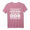 Herren Unterschätze niemals einen alten Mann DDR T-Shirt - Nostalgie & Humor aus Ostdeutschland als Geschenk für DDR Fans & Nostalgiker