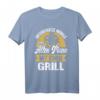 Unterschätze Niemals Einen Alten Mann Mit Grill T-Shirt – Lustiges BBQ Motiv für Männer, Opa, Papa & Rentner als Geschenk zum Geburtstag oder Grillabend